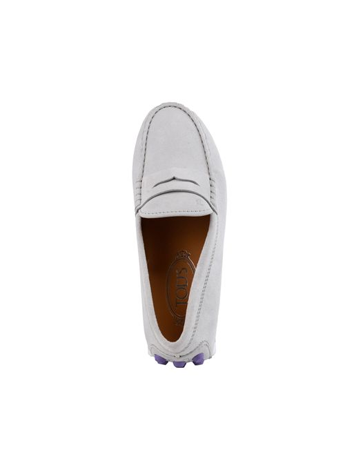 Mocassini con gommini Grigio/Viola TOD'S | XXW52K00010 RE0B215